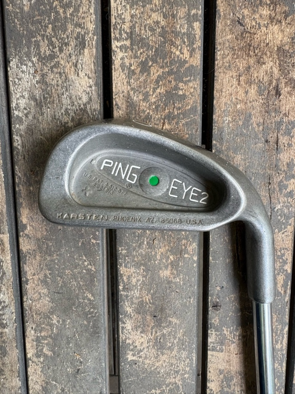 PING Eye2 + Green Dot 6-iron